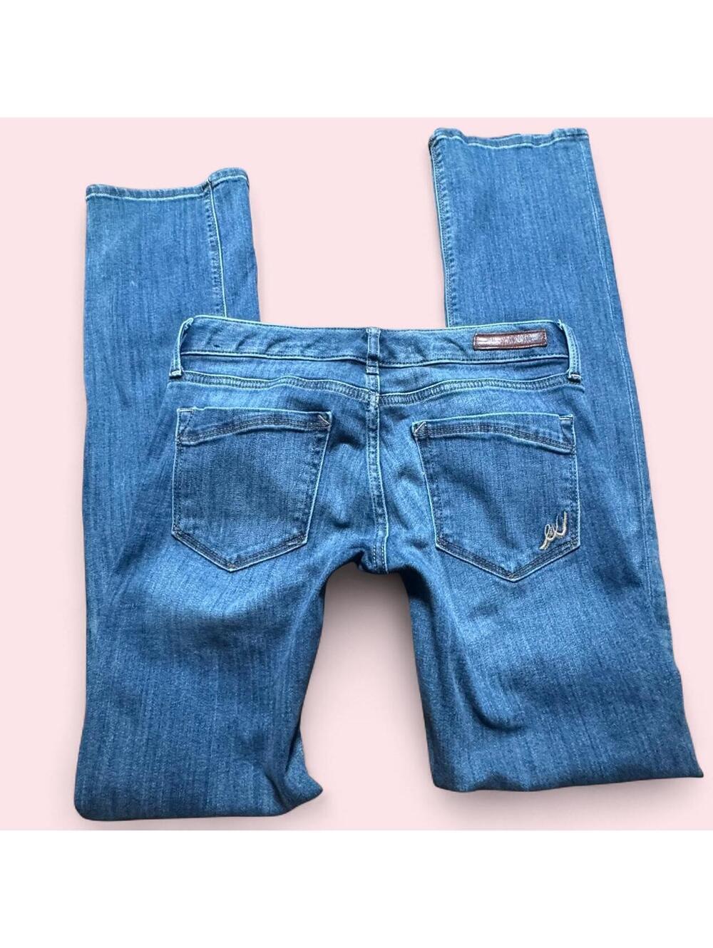 Vintage Y2K Express Barely Boot Low Rise Jeans | Size 0 - Picture 4 of 6